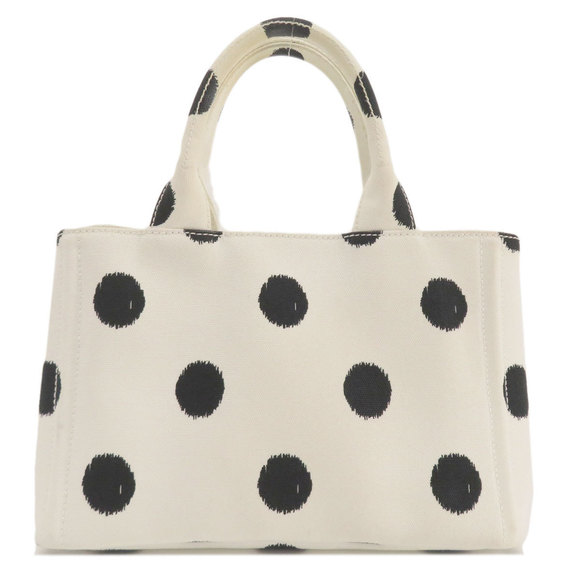Prada Canvas Mini Kanapa Handbag - Picture 1 of 9